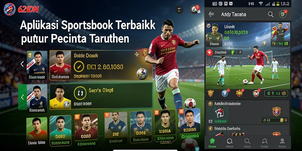 Screenshot utama 62IDN menampilkan aksi taruhan olahraga yang seru.