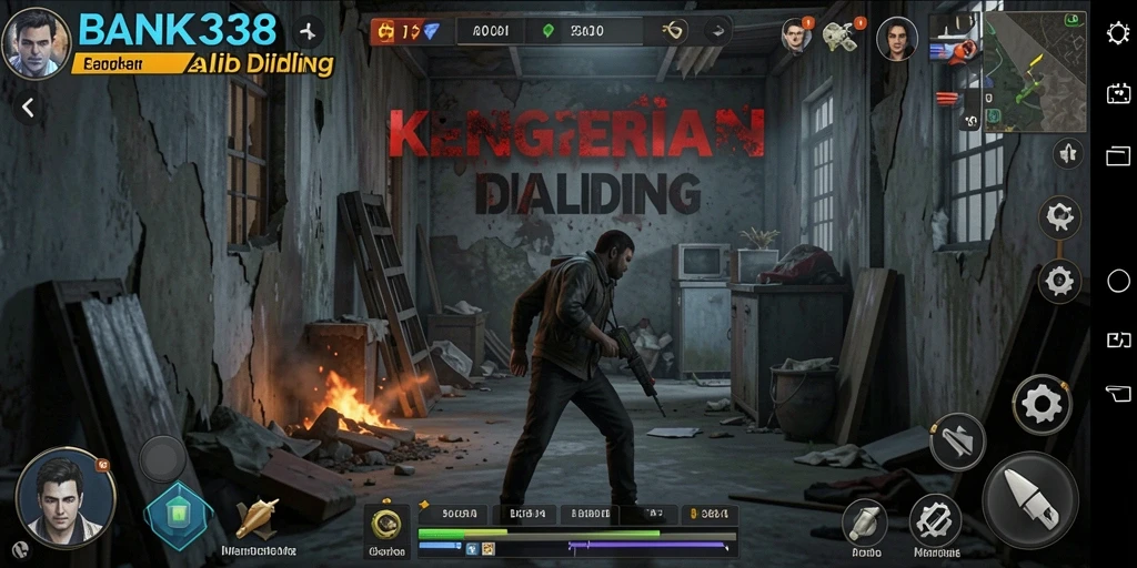 Gameplay BANK338 yang menegangkan dengan suasana Horror yang mendalam.