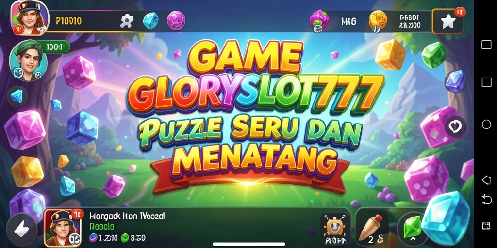 Screenshot GLORYSLOT777 menunjukkan gameplay Puzzle yang mengasyikkan.