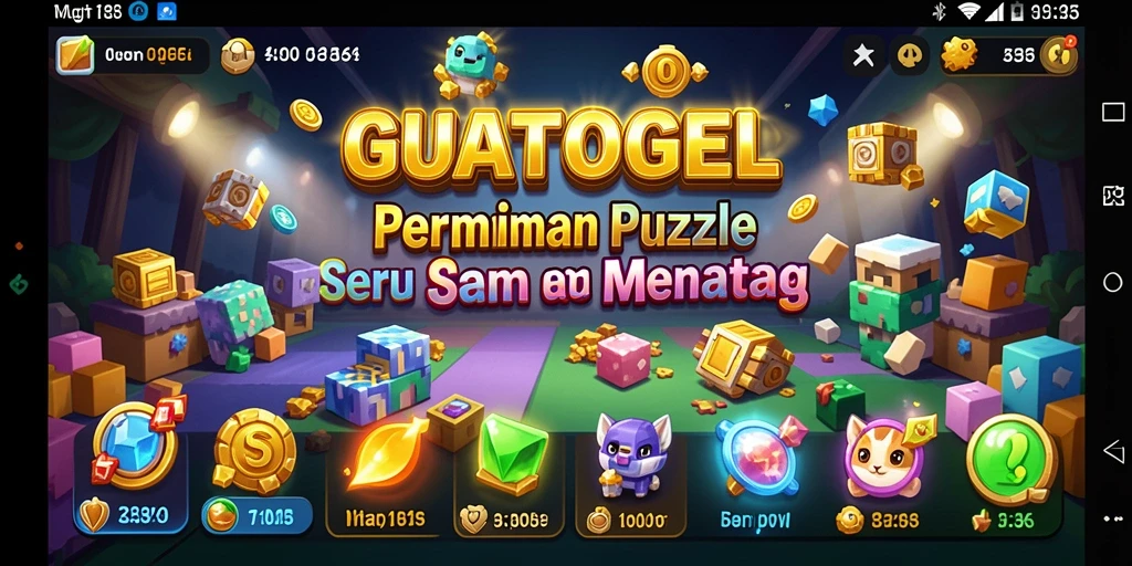 Tampilan gameplay GUATOGEL yang menarik dan mengasyikkan.