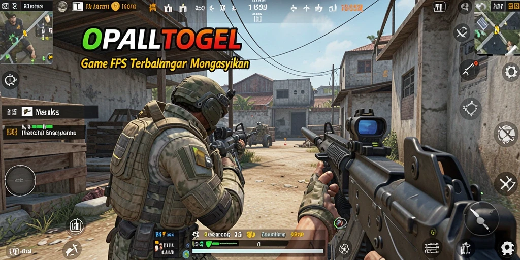 Gameplay OPALTOGEL menampilkan aksi FPS yang mendebarkan dan grafis yang menakjubkan.