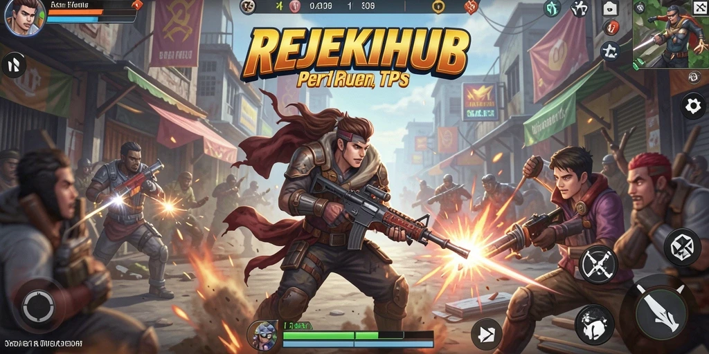 Tampilan gameplay seru dari REJEKIHUB yang memukau.
