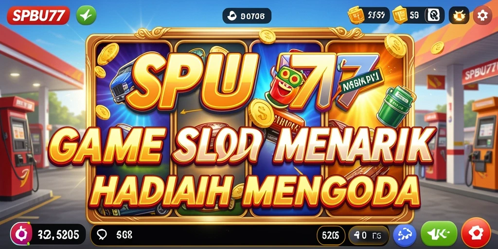 Tampilan permainan Slot yang menakjubkan di SPBU77.