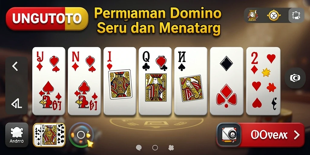 Tampilan menarik dan gameplay menantang di UNGUTOTO.